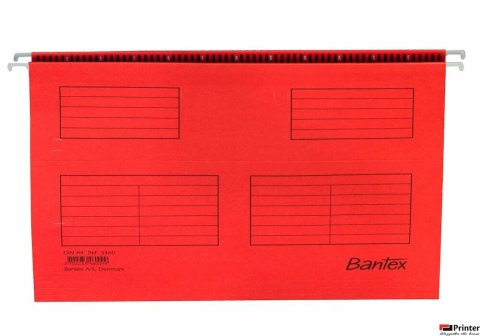 Teczka zawieszana STANDARD czerwona BANTEX 100331435 Teczka zawieszana STANDARD czerwona BANTEX 100331435