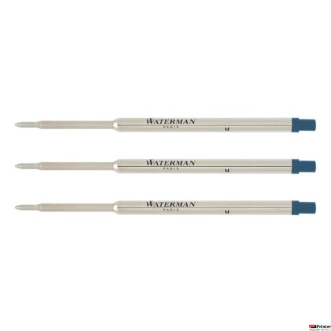 WATERMAN Wkłady do długopisów standard niebieskie (M) 2139452 opakowanie 12szt. WATERMAN Wkłady do długopisów standard niebieskie (M) 2139452 opakowanie 12szt.