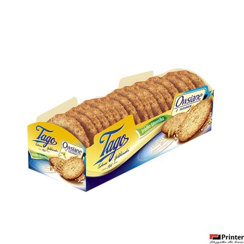 Ciasteczka owsiane TAGO DE LUX 210g oblane czekoladą Ciasteczka owsiane TAGO DE LUX 210g oblane czekoladą