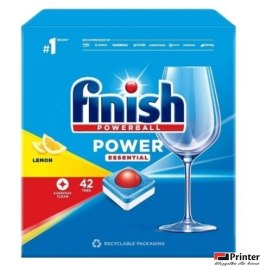 FINISH Tabletki do zmywarki POWER Essential Cytrynowy 42 szt. 11346