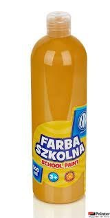 Farba szkolna Astra 500 ml - brązowa jasna, 301109007