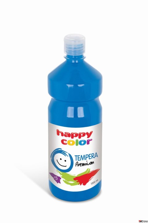 Farba tempera Premium 1000ml, błękitny, Happy Color HA 3310 1000-30 Farba tempera Premium 1000ml, błękitny, Happy Color HA 3310 1000-30
