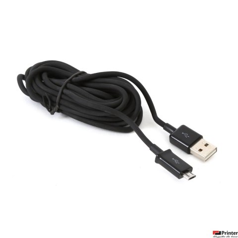 Kabel USB TYPE USB TO MICRO USB czarny 3metry 2A PLATINET PUC3MBB Kabel USB TYPE USB TO MICRO USB czarny 3metry 2A PLATINET PUC3MBB