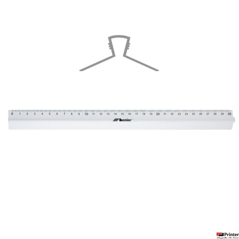 Linijka 30cm z uchwytem alumi. 30317 LENIAR Linijka 30cm z uchwytem alumi. 30317 LENIAR