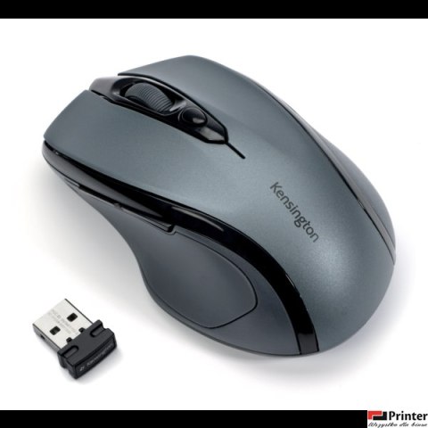 Mysz bezprzewodowa KENSINGTON Pro Fit grafitowa K72423WW Mysz bezprzewodowa KENSINGTON Pro Fit grafitowa K72423WW