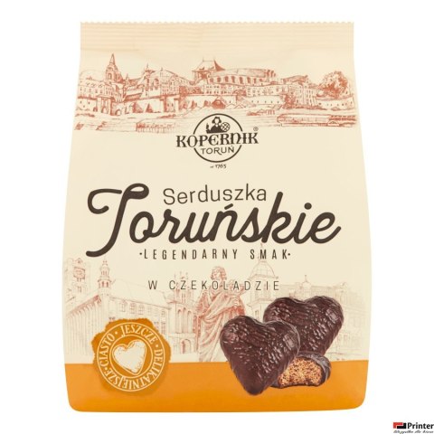 Pierniki SERDUSZKA TORUŃSKIE w czekoladzie 144g Pierniki SERDUSZKA TORUŃSKIE w czekoladzie 144g