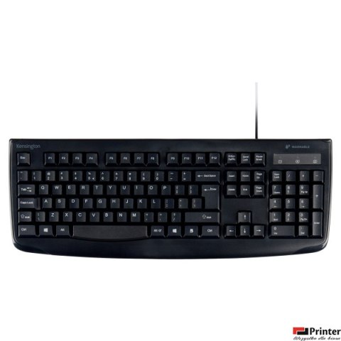 Przewodowa_klawiatura Kensington Pro Fit nadająca się do mycia K64407WW Przewodowa_klawiatura Kensington Pro Fit nadająca się do mycia K64407WW