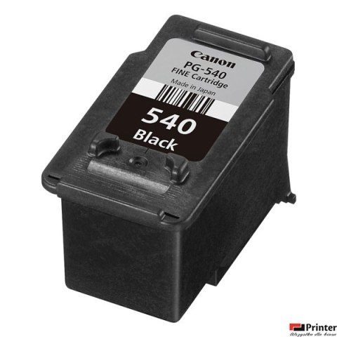 Tusz CANON PG540 (PG-540/5225B001/5225B005) czarny 180str Tusz CANON PG540 (PG-540/5225B001/5225B005) czarny 180str