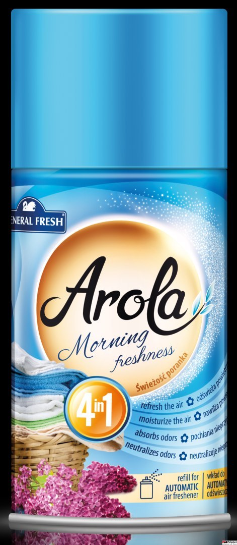 Wkład do odświeżacza AROLA 250ml świeżość poranka GENERAL FRESH Wkład do odświeżacza AROLA 250ml świeżość poranka GENERAL FRESH
