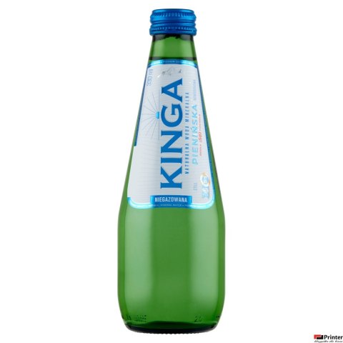 Woda KINGA PIENIŃSKA 330ml (12szt.) niegazowana szkło Woda KINGA PIENIŃSKA 330ml (12szt.) niegazowana szkło