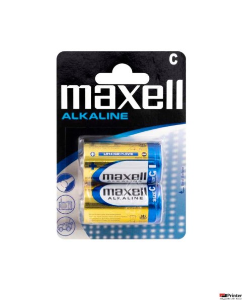 Bateria MAXELL LR14 C (2 szt.) ALKALINE Bateria MAXELL LR14 C (2 szt.) ALKALINE