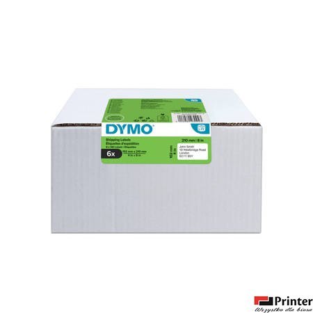 Ekstra duża etykieta logistyczna XXL (tzw. DHL) - 102 x 210 mm, VALUE PACK 6 2177565 DYMO Ekstra duża etykieta logistyczna XXL (tzw. DHL) - 102 x 210 mm, VALUE PACK 6 2177565 DYMO