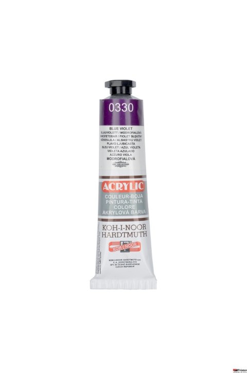Farba akrylowa 162731 fiolet 0330 40ml KOH-I-NOOR Farba akrylowa 162731 fiolet 0330 40ml KOH-I-NOOR