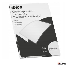 Folia do laminacji IBICO A4 125mic przezroczysta, 100 szt., STANDARD 627310