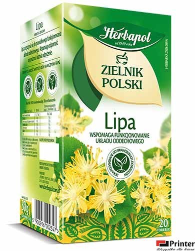 Herbata HERBAPOL ZIELNIK POLSKI Lipa (20 torebek)