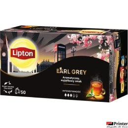 Herbata LIPTON EARL GREY 50 torebek czarna