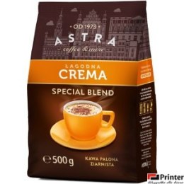 Kawa ASTRA ŁAGODNA CREMA 500g ziarnista