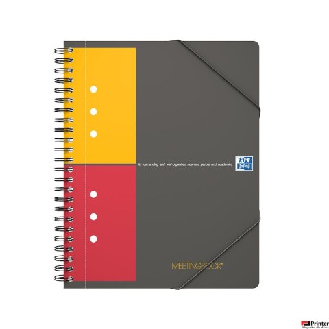 Kołonotatnik A5 80 kartek, kratka / tagi, INTERNATIONAL MEETINGBOOK, OXFORD, 100102104 Kołonotatnik A5 80 kartek, kratka / tagi, INTERNATIONAL MEETINGBOOK, OXFORD, 100102104