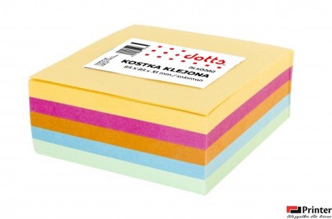 Kostka klejona DOTTS 85x85x35 kolorowa Kostka klejona DOTTS 85x85x35 kolorowa