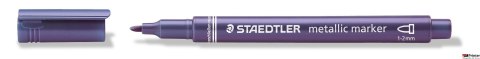 Marker metaliczny Metallic marker, okrągła końcówka, fioletowy, Staedtler S 8323-623 Marker metaliczny Metallic marker, okrągła końcówka, fioletowy, Staedtler S 8323-623