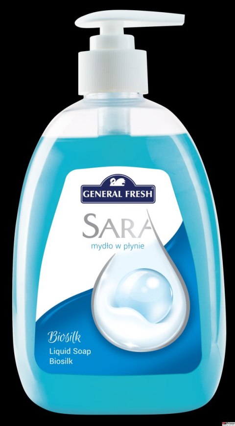 Mydło w płynie SARA 500ml BIOSILK GENERAL FRESH Mydło w płynie SARA 500ml BIOSILK GENERAL FRESH
