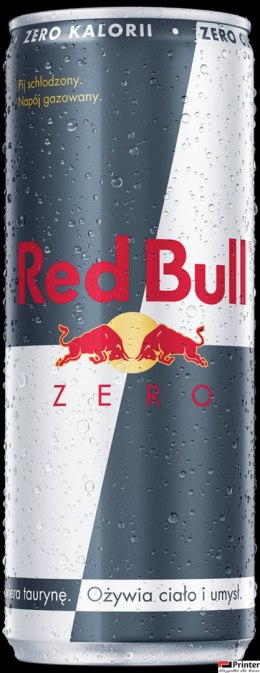 Napój energetyczny RED BULL ZERO 250ml puszka