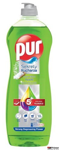 PUR Płyn do mycia naczyń 750 ml Jabłko 357479 PUR Płyn do mycia naczyń 750 ml Jabłko 357479