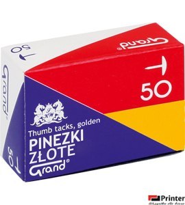 Pinezka złota G50 (10) GRAND 110-1377 Pinezka złota G50 (10) GRAND 110-1377