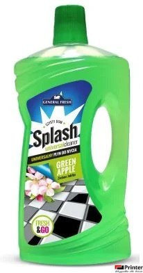 Płyn uniwersalny SPLASH 1l ZIELONE JABŁKO GENERAL FRESH (X) Płyn uniwersalny SPLASH 1l ZIELONE JABŁKO GENERAL FRESH (X)
