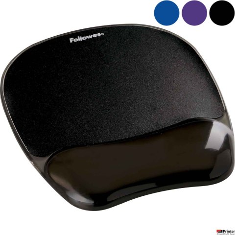 Podkładka pod mysz i nadgarstek niebieska CRYSTAL 9114120 FELLOWES Podkładka pod mysz i nadgarstek niebieska CRYSTAL 9114120 FELLOWES
