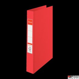 Segregator Esselte A4 z 2 kółkami, grzbiet 42 mm, czerwony, 14451