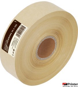 Taśma papierowa, klejenie na mokro, 36x105 brązowy GRAND 130-1298 Taśma papierowa, klejenie na mokro, 36x105 brązowy GRAND 130-1298