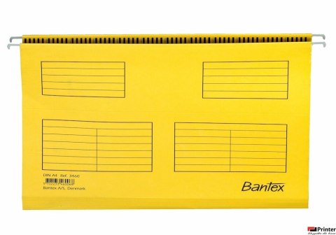 Teczka zawieszana STANDARD żółta BANTEX 100331433 Teczka zawieszana STANDARD żółta BANTEX 100331433