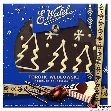 Torcik WEDEL WEDLOWSKI 250g MOTYW ZIMOWY mix