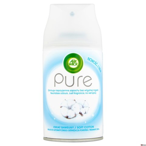 AIR WICK wkład do odświeżacza 250ml PURE Kwiat Bawełny *70279 AIR WICK wkład do odświeżacza 250ml PURE Kwiat Bawełny *70279
