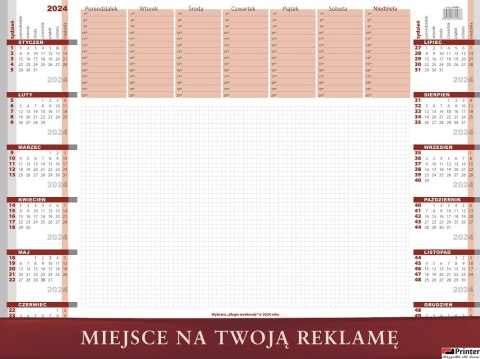 Biuwar z listwą 2025 KB051B WOKÓŁ NAS Biuwar z listwą 2025 KB051B WOKÓŁ NAS