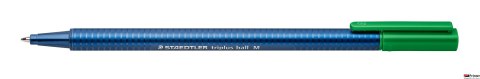 Długopis triplus ball zielony M, Staedtler S 437 M-5