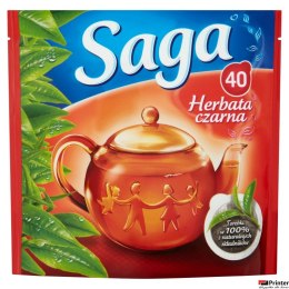 Herbata SAGA ekspresowa 40 torebek