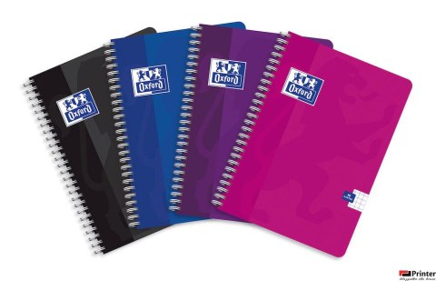 Kołonotatnik_A4 50 kartek, kratka / tagi, STANDARD, OXFORD, 400107150 Kołonotatnik_A4 50 kartek, kratka / tagi, STANDARD, OXFORD, 400107150