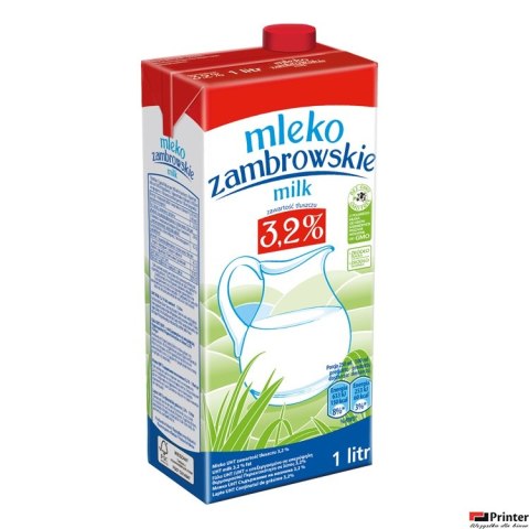 Mleko ZAMBROWSKIE UHT 3.2% 1l