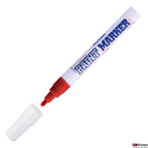 MunHwa marker olejowy 4 mm czerwony 134860 MunHwa marker olejowy 4 mm czerwony 134860