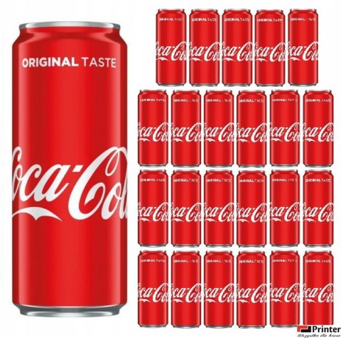 Napój COCA COLA 0.2L PUSZKA (24szt.) Napój COCA COLA 0.2L PUSZKA (24szt.)