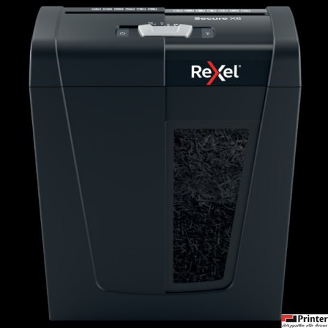 Niszczarka Rexel Secure X8 (P-4), 8 kartek, 14 l kosz, 2020123EU Niszczarka Rexel Secure X8 (P-4), 8 kartek, 14 l kosz, 2020123EU