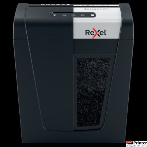Niszczarka Rexel Secure MC4, (P-5), 4 kartki, 14 l kosz, 2020129EU Niszczarka Rexel Secure MC4, (P-5), 4 kartki, 14 l kosz, 2020129EU