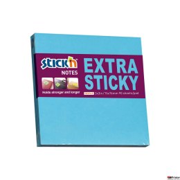 Notes samop. EXTRA STICKY 76x76 niebies. neon 90 kart. 21673 MAPED