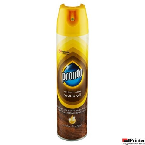 PRONTO Spray olejek nawilżający do mebli 250ml.REVIVE IT AMBER&ARGAN 1562 PRONTO Spray olejek nawilżający do mebli 250ml.REVIVE IT AMBER&ARGAN 1562