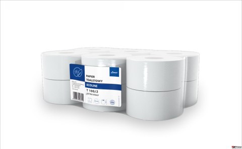 Papier toaletowy ELLIS Ecoline 100m 2warstwy makulatura (op 12szt) 6262 Papier toaletowy ELLIS Ecoline 100m 2warstwy makulatura (op 12szt) 6262