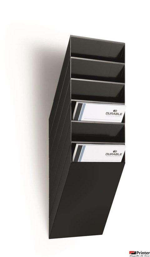 Pojemnik FLEXIBOXX A4 6 pion. czarny 1709760060 DURABLE Pojemnik FLEXIBOXX A4 6 pion. czarny 1709760060 DURABLE