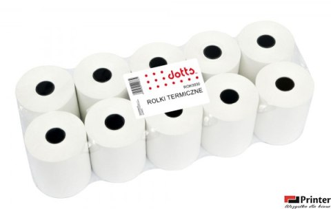 Rolki termiczne DOTTS 57x30m (10szt) BPA FREE Rolki termiczne DOTTS 57x30m (10szt) BPA FREE