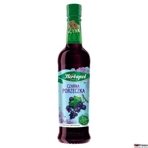 Syrop HERBAPOL Owocowa Spiżarnia Czarna Porzeczka 420ml Syrop HERBAPOL Owocowa Spiżarnia Czarna Porzeczka 420ml